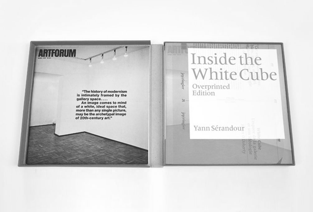 Yann Sérandour, Inside the white cube, Edition fantôme